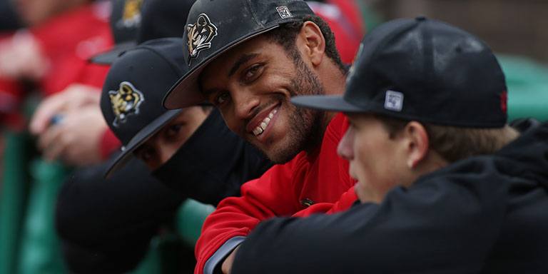 Cougar Baseball Players.